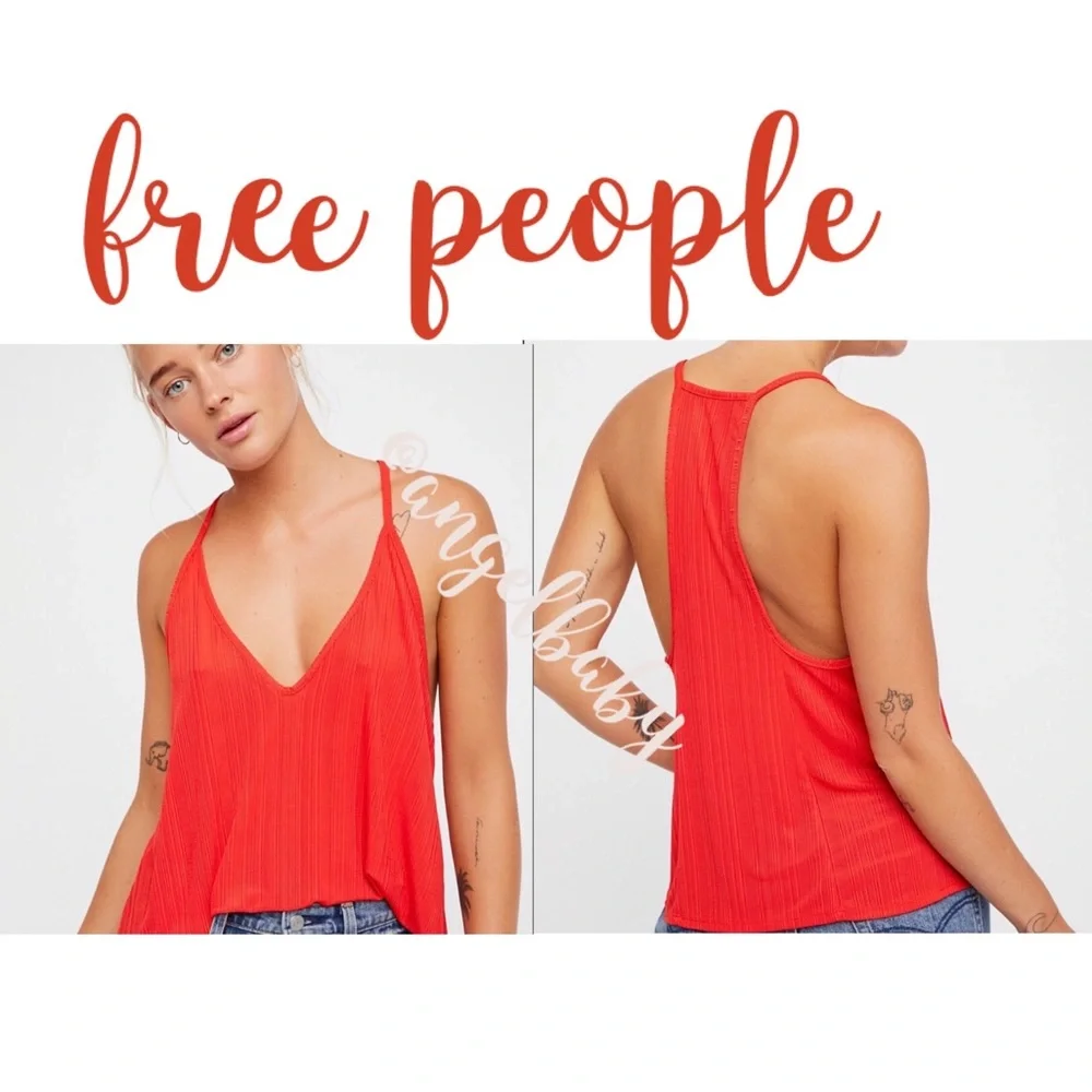 Free people slinky slinky tank! - Picture 3 of 4